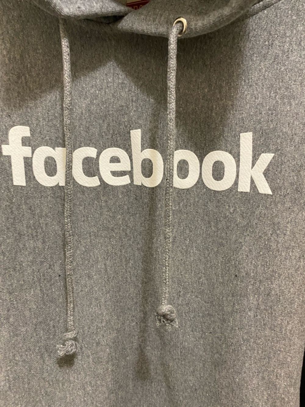 Facebook Gray Logo Hoodie - Picture 2 of 8